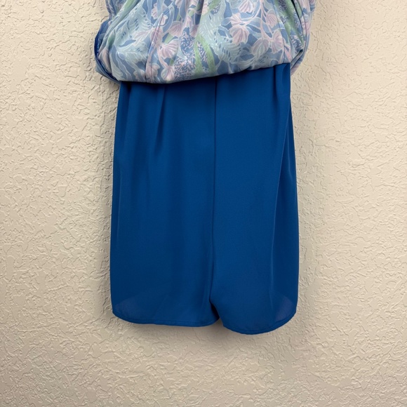 Lily Pulitzer Womens Nettie Wrap Masterpiece Pattern Skirted Romper 4 - Picture 10 of 14